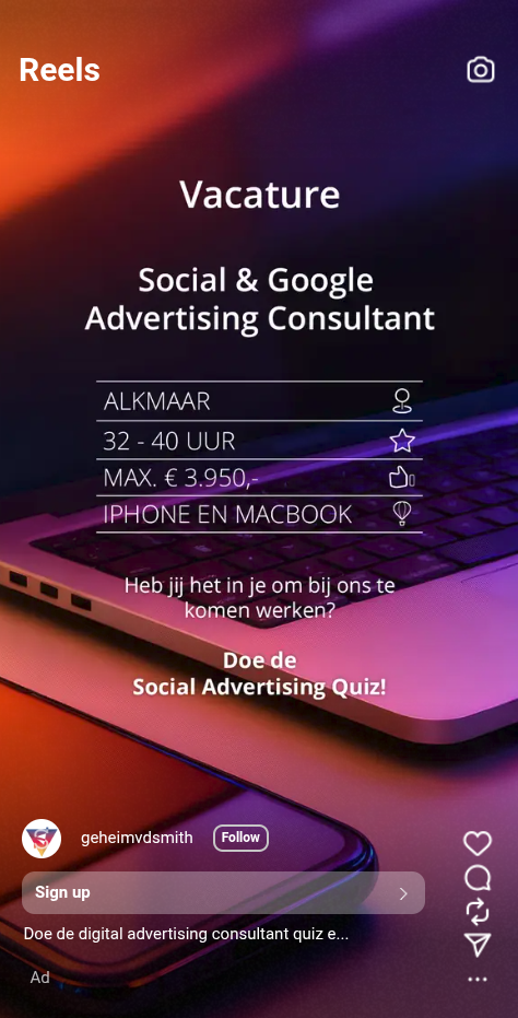 Campagnevisual 2 van Marketing bureau