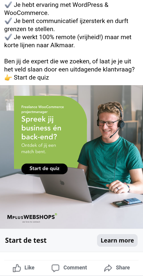 Campagnevisual 2 van Mplus Webshops